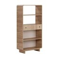 Corp biblioteca, Hanah Home, Senza, 78x153x34 cm, PAL, Stejar