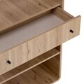 Corp biblioteca, Hanah Home, Senza, 78x153x34 cm, PAL, Stejar