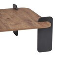 Masuta de cafea, Hanah Home, Marais, 90x35x90 cm, PAL, Pin Atlantic / Antracit