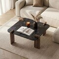 Masuta de cafea, Hanah Home, Marais, 90x35x90 cm, PAL, Lotus / Nuc