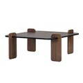 Masuta de cafea, Hanah Home, Marais, 90x35x90 cm, PAL, Lotus / Nuc