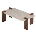 Masuta de cafea, Hanah Home, Renard, 120x35x60 cm, PAL, Travertin / Nuc