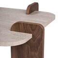 Masuta de cafea, Hanah Home, Renard, 120x35x60 cm, PAL, Travertin / Nuc