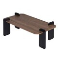 Masuta de cafea, Hanah Home, Renard, 120x35x60 cm, PAL, Nuc / Lemn negru