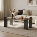 Masuta de cafea, Hanah Home, Renard, 120x35x60 cm, PAL, Pin Atlantic / Antracit