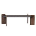Masuta de cafea, Hanah Home, Renard, 120x35x60 cm, PAL, Lotus / Nuc