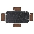 Masuta de cafea, Hanah Home, Renard, 120x35x60 cm, PAL, Lotus / Nuc
