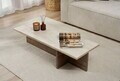 Masuta de cafea, Hanah Home, Harbor, 120x30x45 cm, PAL, Travertin Venezia Nuc