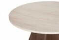 Masa, Hanah Home, Virella, 120x75x120 cm, PAL, Travertin / Nuc Venezia