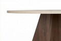 Masa, Hanah Home, Virella, 120x75x120 cm, PAL, Travertin / Nuc Venezia