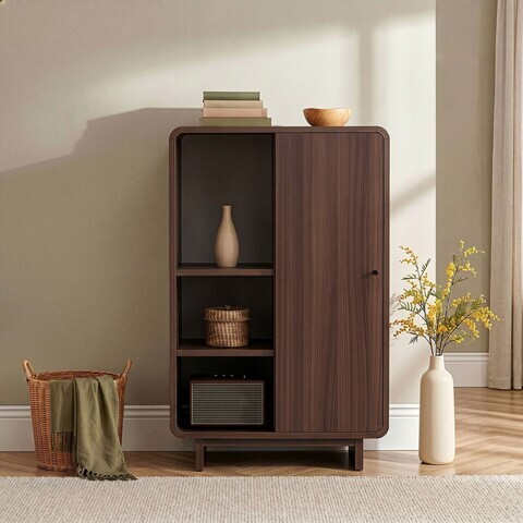 Dulap multifunctional, Hanah Home, Torina, 70x110x34 cm, PAL, Nuc Milano