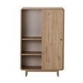 Dulap multifunctional, Hanah Home, Torina, 70x110x34 cm, PAL, Stejar Sepet