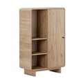 Dulap multifunctional, Hanah Home, Torina, 70x110x34 cm, PAL, Stejar Sepet