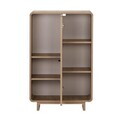 Dulap multifunctional, Hanah Home, Torina, 70x110x34 cm, PAL, Stejar Sepet