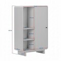 Dulap multifunctional, Hanah Home, Torina, 70x110x34 cm, PAL, Stejar Sepet