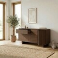 Consola, Hanah Home, Carpi, 146x76x45 cm, PAL, Nuc Milano