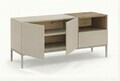 Comoda TV, Hanah Home, Cailin 140, 140x55x41.8 cm, PAL, Santstone / Stejar Sepet