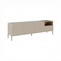 Comoda TV, Hanah Home, Cailin 180, 180x55x41.8 cm, PAL, Santstone / Stejar Sepet