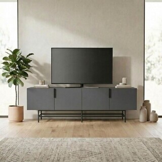 200x55x35 cm, Antracit;Negru
