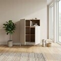 Bufet, Hanah Home, Cailin, 90x120x41.8 cm, PAL, Santstone / Stejar Sepet