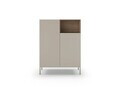 Bufet, Hanah Home, Cailin, 90x120x41.8 cm, PAL, Santstone / Stejar Sepet