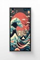 Tablou decorativ, Artsyhmdfdky7, Polistiren, MDF (Grosime: 5 mm), Multicolor