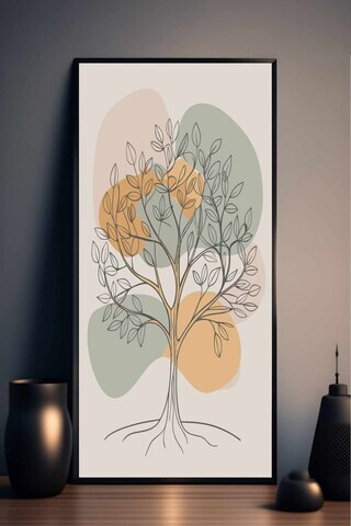 Tablou decorativ, Artsyhmdfdky17, Polistiren, MDF, Multicolor