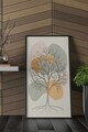 Tablou decorativ, Artsyhmdfdky17, Polistiren, MDF, Multicolor