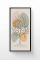 Tablou decorativ, Artsyhmdfdky17, Polistiren, MDF, Multicolor