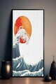 Tablou decorativ, Artsyhmdfdky20, Polistiren, MDF, Multicolor