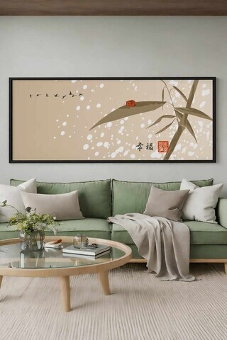 Tablou decorativ, Artsyhmdfyty8, Polistiren, MDF, Multicolor