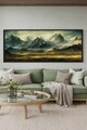 Tablou decorativ, Artsyhmdfyty9, Polistiren, MDF, Multicolor