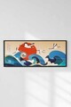 Tablou decorativ, Artsyhmdfyty11, Polistiren, MDF, Multicolor