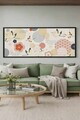 Tablou decorativ, Artsyhmdfyty14, Polistiren, MDF, Multicolor