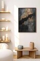 Tablou decorativ, Artplstksyh1, Polistiren, MDF (Grosime: 5 mm), Multicolor