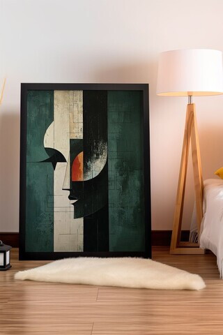 Tablou decorativ, Artplstksyh11, Polistiren, MDF, Multicolor