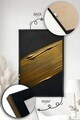 Tablou decorativ, Artplstksyh14, Polistiren, MDF, Multicolor