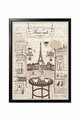 Tablou decorativ, Artplstksyh17, Polistiren, MDF, Multicolor
