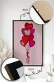 Tablou decorativ, Artplstksyh18, Polistiren, MDF, Multicolor