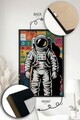 Tablou decorativ, Artplstksyh2, Polistiren, MDF, Multicolor