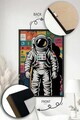 Tablou decorativ, Artplstksyh22, Polistiren, MDF, Multicolor