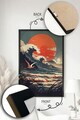 Tablou decorativ, Artplstksyh30, Polistiren, MDF, Multicolor