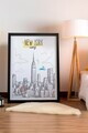 Tablou decorativ, Artplstksyh31, Polistiren, MDF, Multicolor