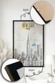 Tablou decorativ, Artplstksyh31, Polistiren, MDF, Multicolor