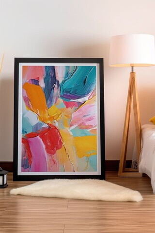 Tablou decorativ, Artplstksyh32, Polistiren, MDF, Multicolor