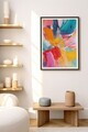Tablou decorativ, Artplstksyh32, Polistiren, MDF, Multicolor