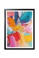 Tablou decorativ, Artplstksyh32, Polistiren, MDF, Multicolor