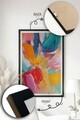 Tablou decorativ, Artplstksyh32, Polistiren, MDF, Multicolor