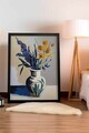 Tablou decorativ, Artplstksyh35, Polistiren, MDF, Multicolor