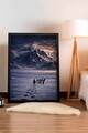 Tablou decorativ, Artplstksyh43, Polistiren, MDF, Multicolor